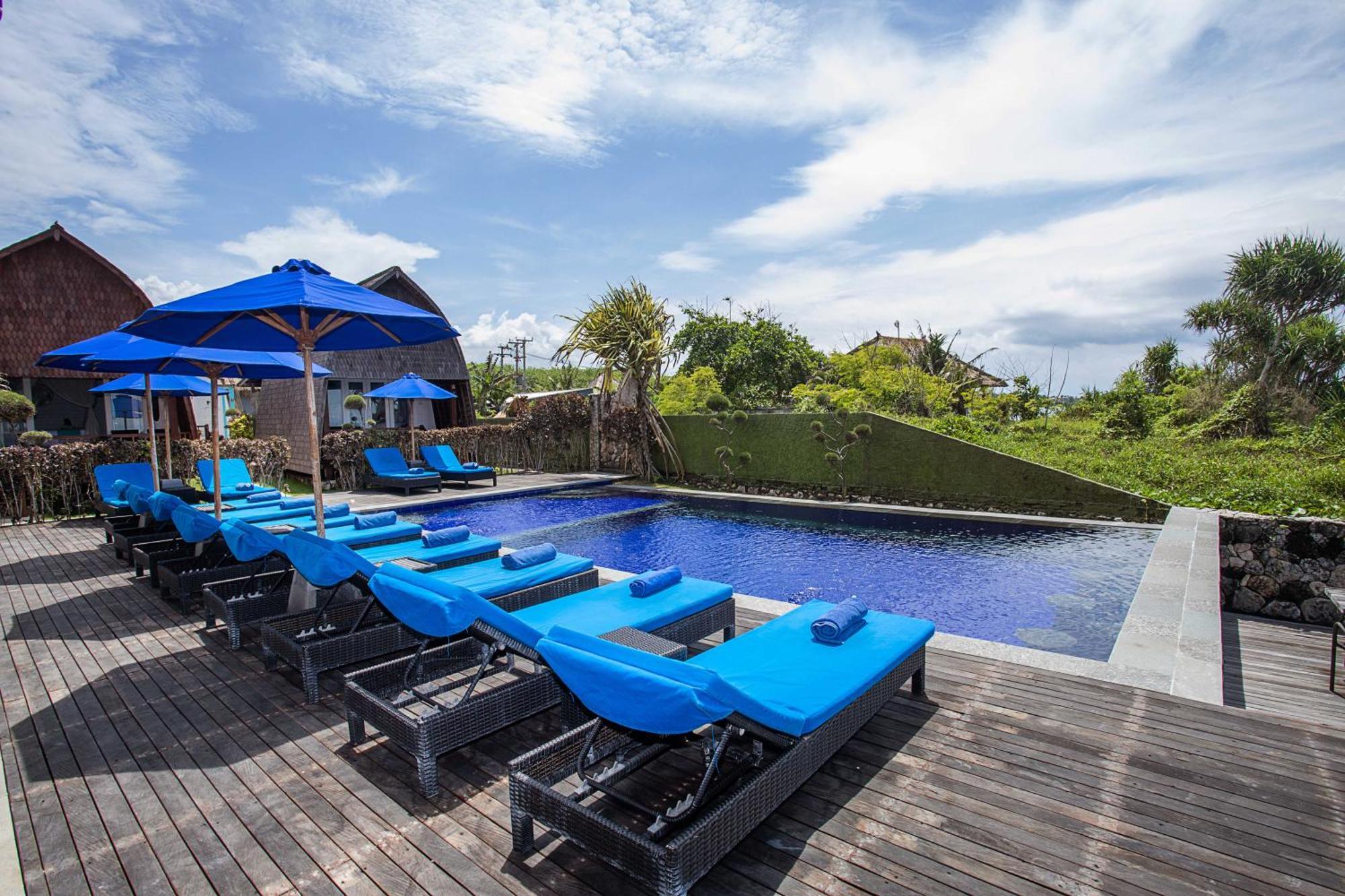 Water Blow Huts Lembongan Exterior foto