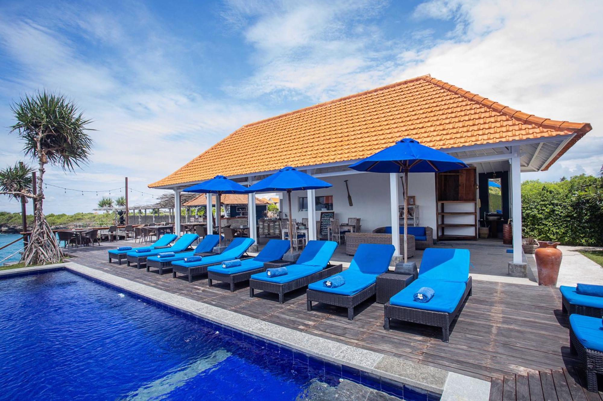 Water Blow Huts Lembongan Exterior foto