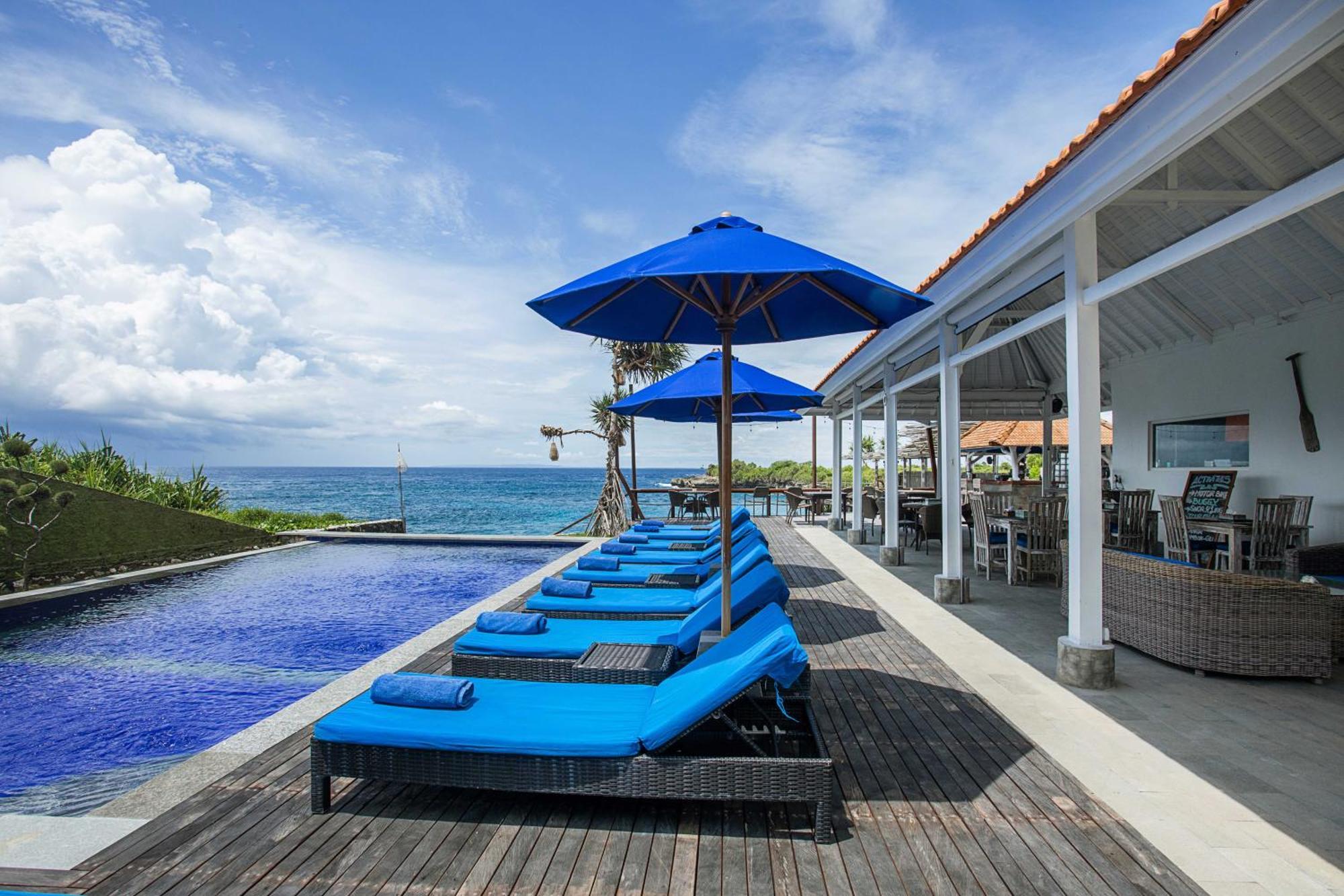 Water Blow Huts Lembongan Exterior foto