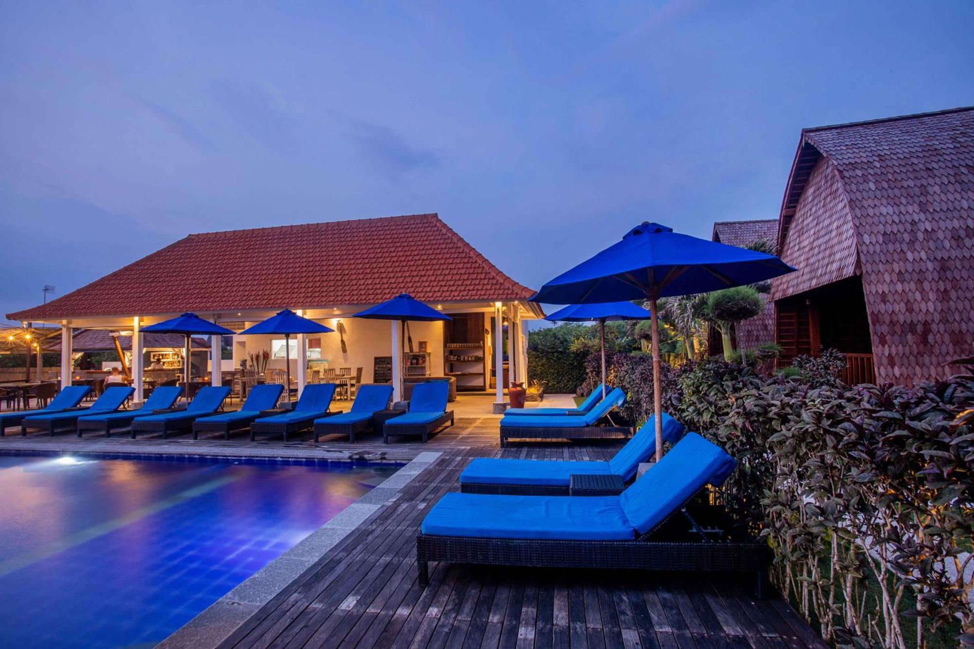 Water Blow Huts Lembongan Exterior foto