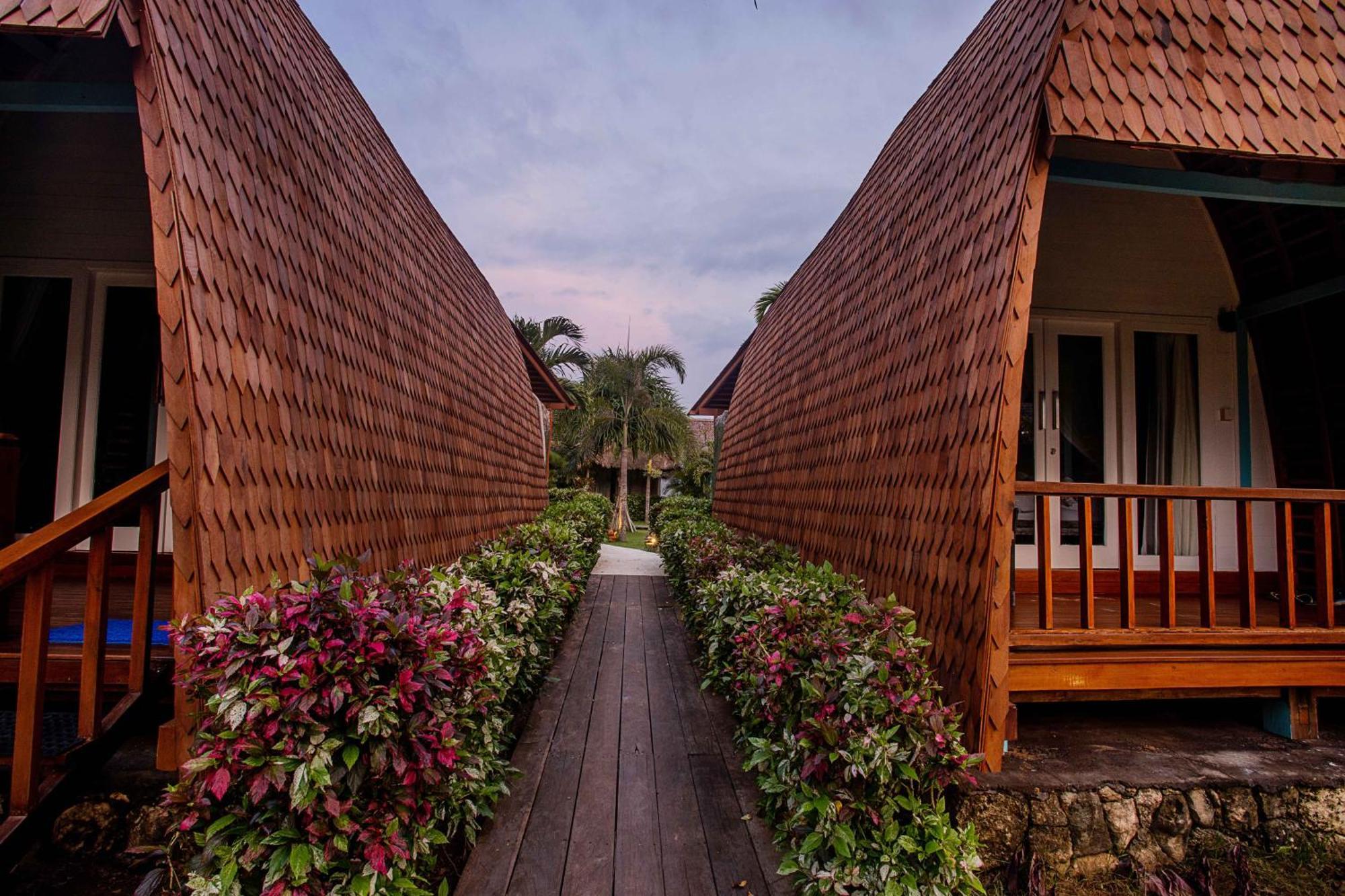 Water Blow Huts Lembongan Exterior foto