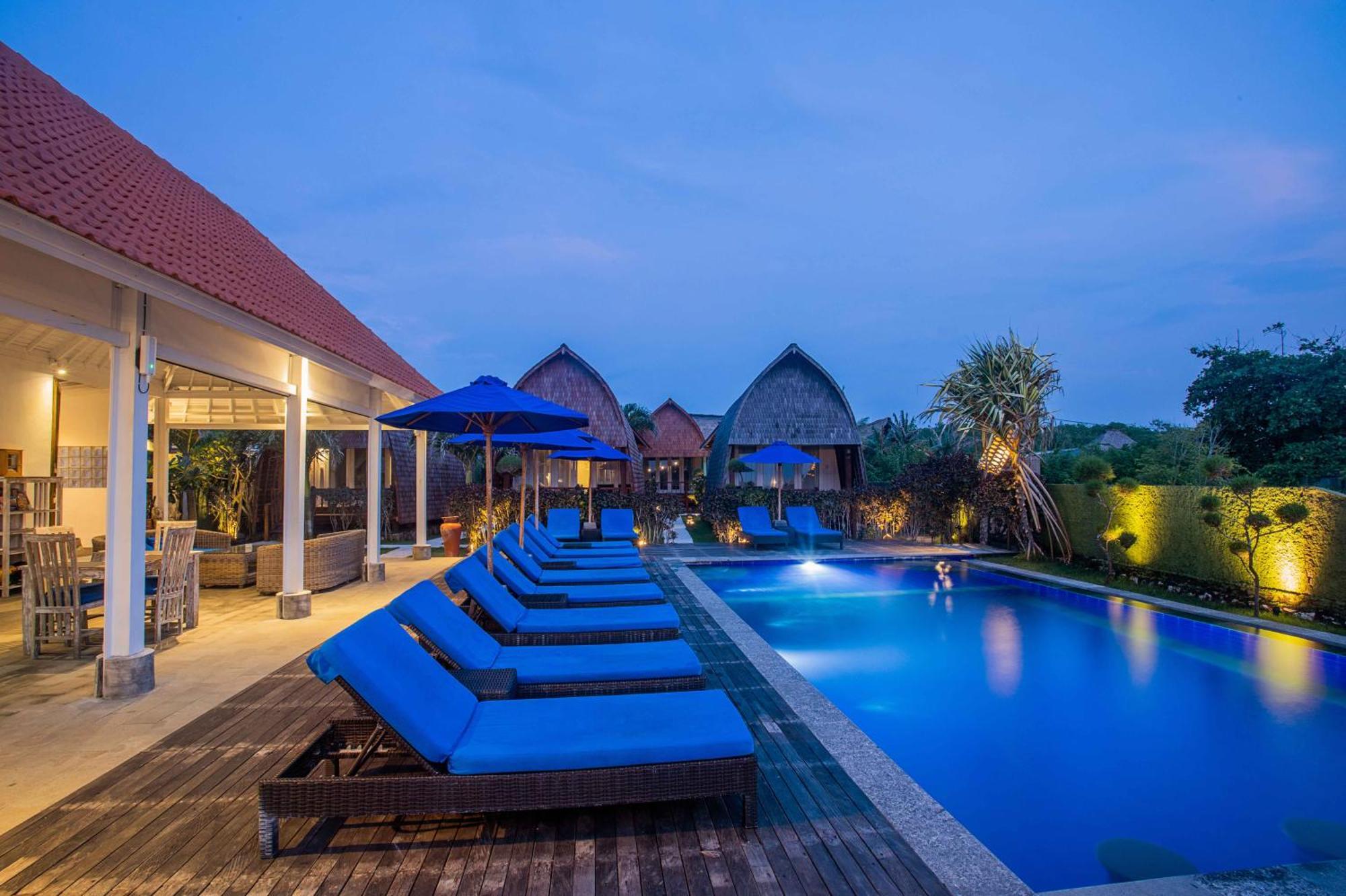 Water Blow Huts Lembongan Exterior foto