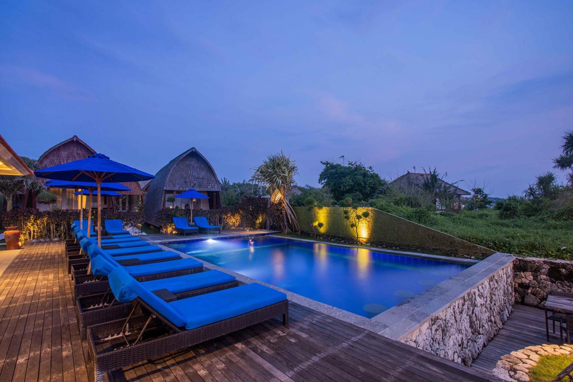 Water Blow Huts Lembongan Exterior foto